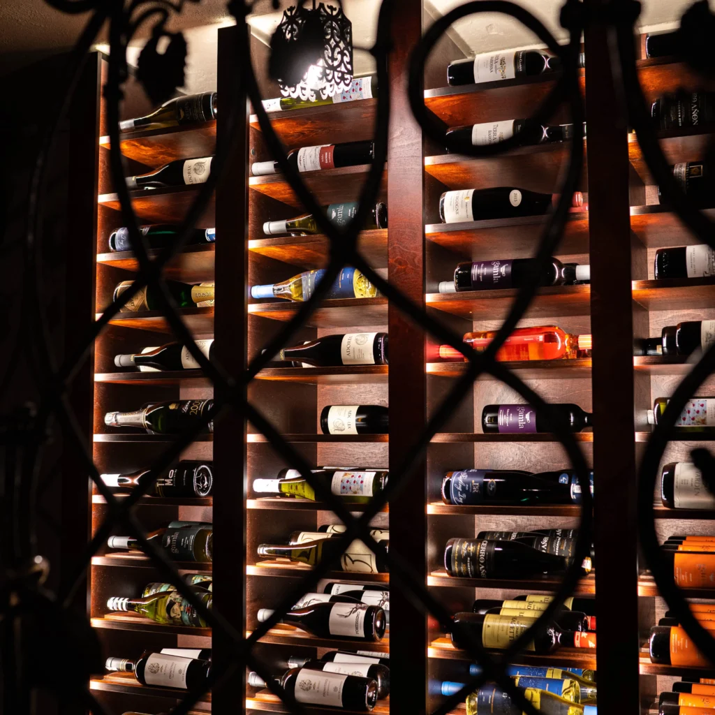 The wine cellar of our restaurant