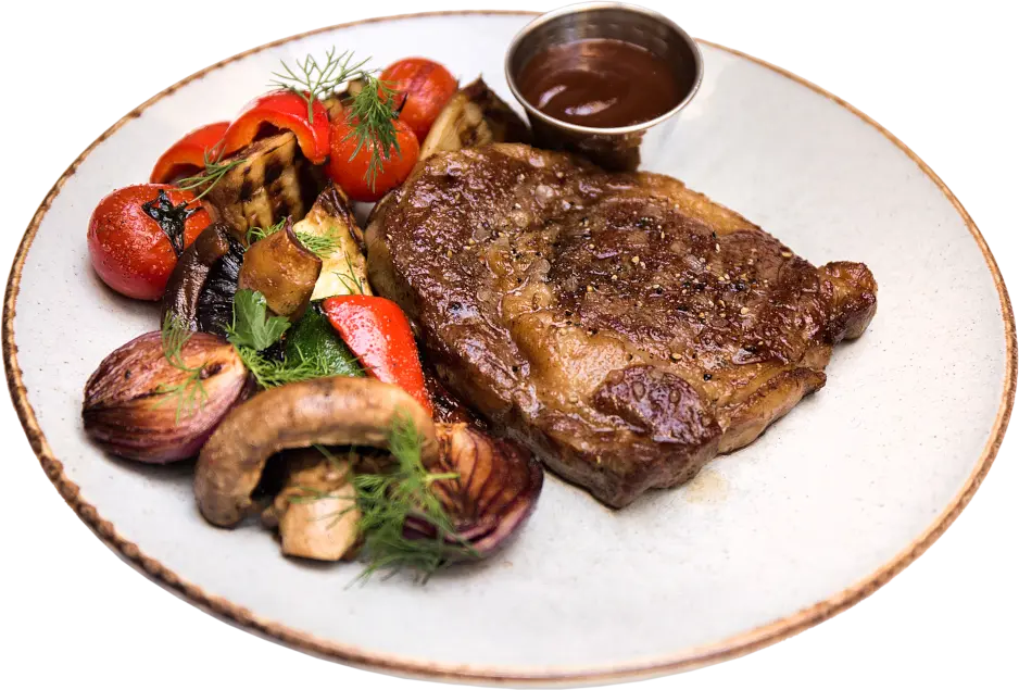 Rib eye steak